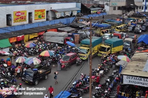 titik parkir resmi di banjarmasin